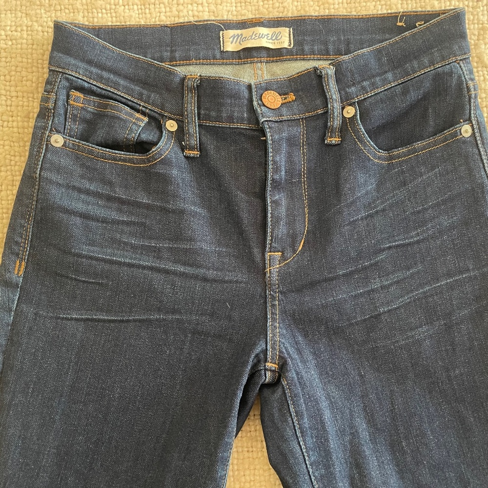 Madewell High Riser Skinny Jeans